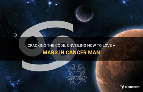 dating mars in cancer man